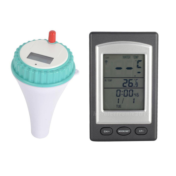 Professional Wireless Digital Swimming Pool SPA Floating Thermometer Wireless Indoor and Outdoor Pool Spa Hot Tub Thermometer