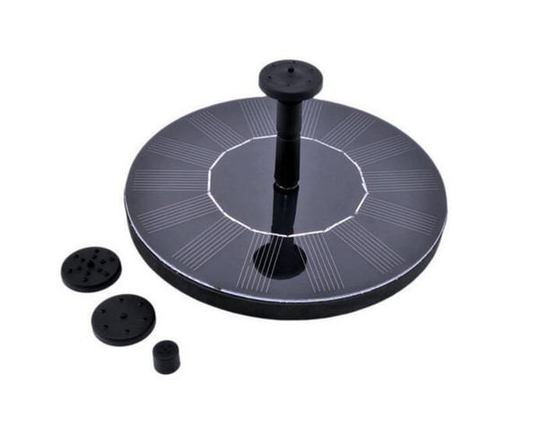 Mini Solar-power Fountain Brushless Pump Energy-saving Plants Watering Kit with Solar Panel for Bird Bath Garden Pond