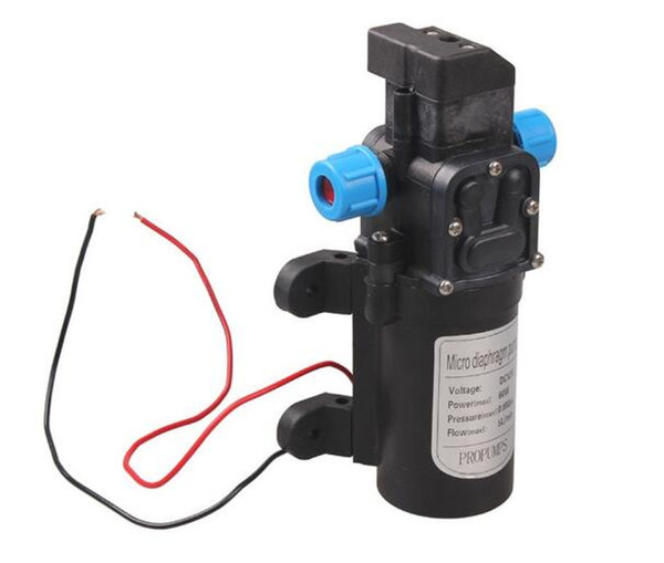 DC 12V 60W Micro Electric Diaphragm Water Pump Automatic Switch 5L/min High Pressure Car Washing Spray Water Pump 5L/min