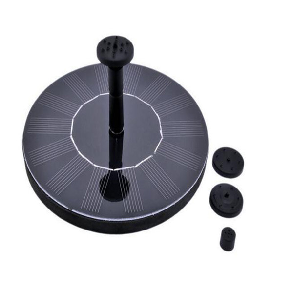 Mini Solar-power Fountain Brushless Pump Energy-saving Plants Watering Kit with Solar Panel for Bird Bath Garden Pond