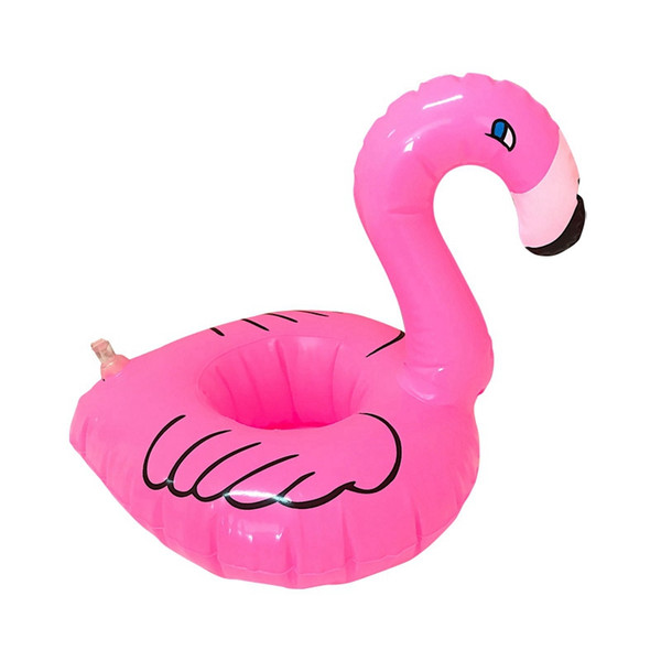 Flamingo Drink Holder Pool Float Inflatable Floating Swimming Pool Beach Party Kids Swim Beverage Holders For phone cup