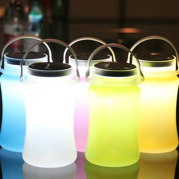 SL01 Convenient solar panel bottle travel light