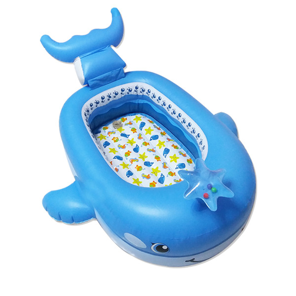 Baby Inflatable Swimming Pool Whale Yacht Baby Child Infant Baby Swimming Float Luxury Seat Boat Swim Ring