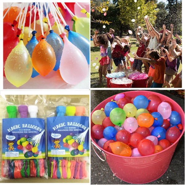 Outdoor Water Balloon Amazing Magic Water Balloons Bombs Toys for Children Kids Summer Beach Water Sprinking Ballons Games