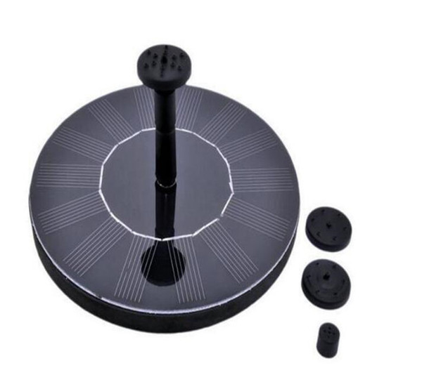 Mini Solar-power Fountain Brushless Pump Energy-saving Plants Watering Kit with Solar Panel for Bird Bath Garden Pond Pumps Pools Spas.DHL