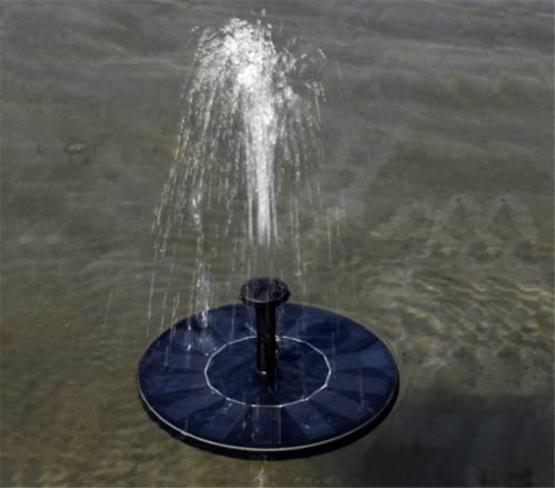 Solar Power Fountain Water Floating Small Pond Garden Qualified 1 Set Solar Water Pump 7V Floating WaterpUmp Panel