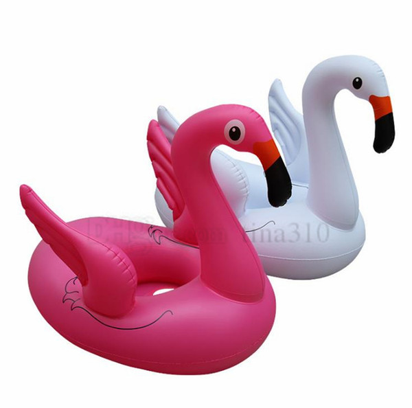 New children Flamingo float swimming ring baby life buoy floating water circle Pools toys 4684