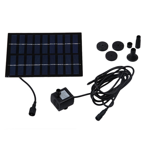 Solar pond ornamental fountain miniature brushless DC pump fountain Water Pumps