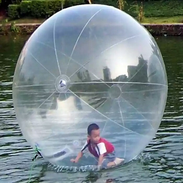 Inflatable Water Walking Ball Water Rolling Ball Water Balloon Zorb Ball Inflatable Human Hamster Plastic Freeshipping Fede