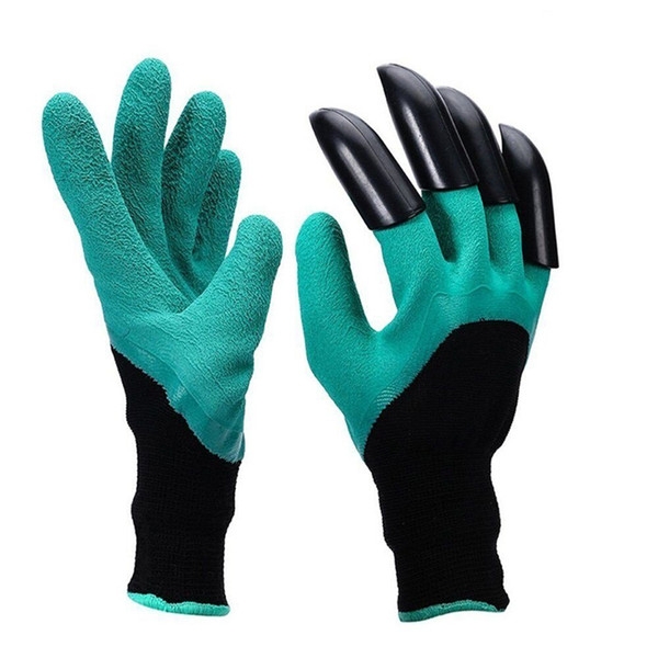 Garden Genie Gloves With 4 Claws Unisex Cut Resistant Nitrile No Worn Out Fingertips Unisex Claws Left Hand Claws 170402