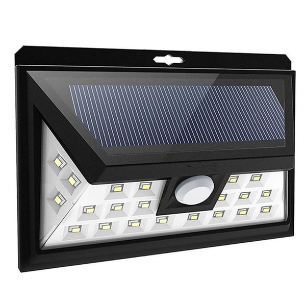 24 led Outdoor Solar Sensor LED Light Motion Sensor solar lamp Detection Range With Dusk to Dawn Dark Security light