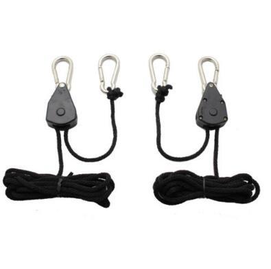 2pcs/lot Garden Smart Rope Ratchet Heavy Duty Reflector Hanger 1/8 Inches Rope Ratchet Gardern Tools CCA9962 100set