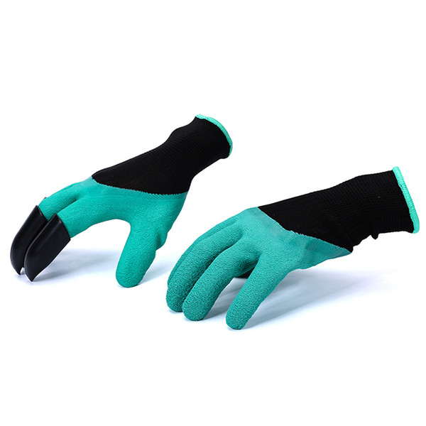 Free Shipping Garden Gloves With Fingertips Claws Quick Easy to Dig and Plant Safe for Rose Pruning Gloves Mittens Digging Gloves