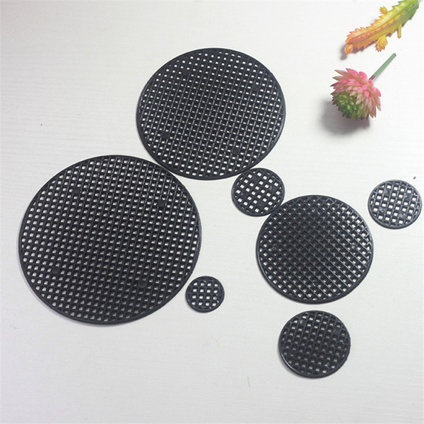 Plastic Flower Pot Mesh Pad anti-leakage Gasket Prevent Hole Home Bonsai Soil Loss Breathable Net Bottom Grid Mat Garden Supplies