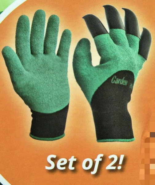 Garden Gloves For Digging & Planting Unisex Cut Resistant Nitrile