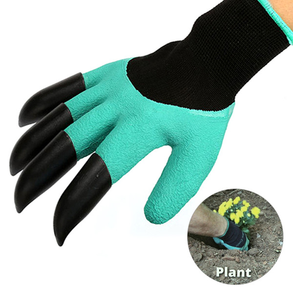 Garden Genie Gloves with Fingertips Uniex Claws Quick Easy to Dig and Plant Safe for Rose Pruning Gloves Mittens Digging gloves