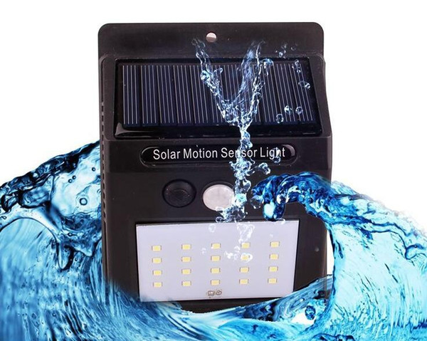 20 LED Solar Power Spot Light Motion Sensor Outdoor Garden Wall Light Security Lamp Gutter