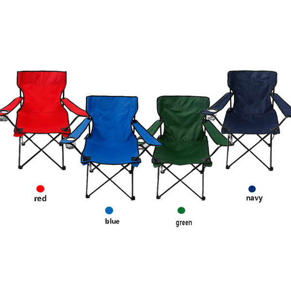 Kids Folding Camp Chair With Matching Tote Bag Multi-Function Fold Up Beach Fishing Chairs Outdoor Chair Can Put Cup FHH7-1153