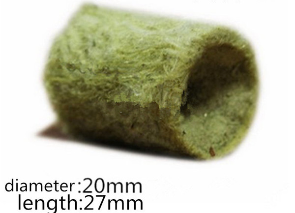 20*27mm Rockwool Starter Plugs Cubes - Rockwool hydroponic grow media. Propagation Cloning Rockwool Cubes