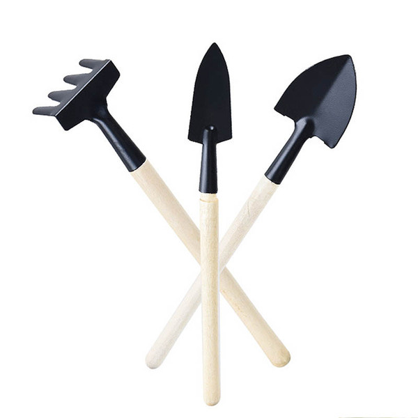 Mini set outdoor bonsai tools handmade plant planting flower Spade/shovel garden hand tools three-piece sale