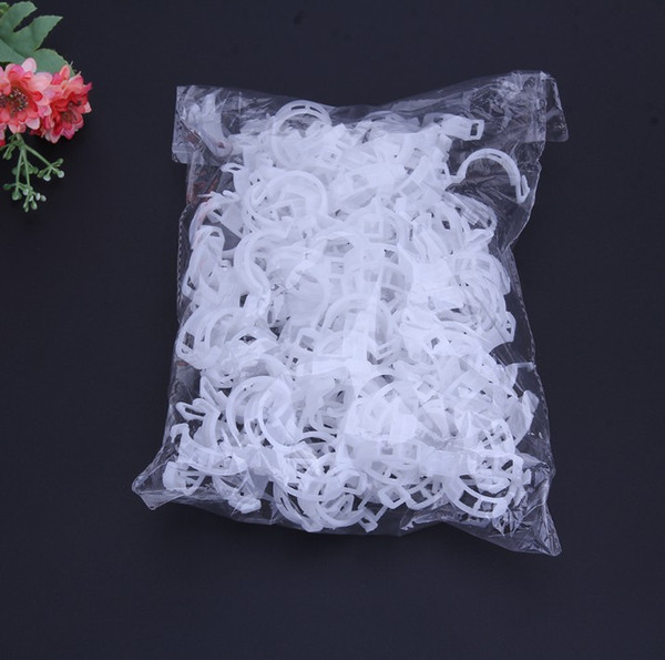 Garden Plant Support Clips Plastic Tomato Veggie Clip 50pcs/set Trellis Twine Greenhouse Vegetables Garden Tool BH361