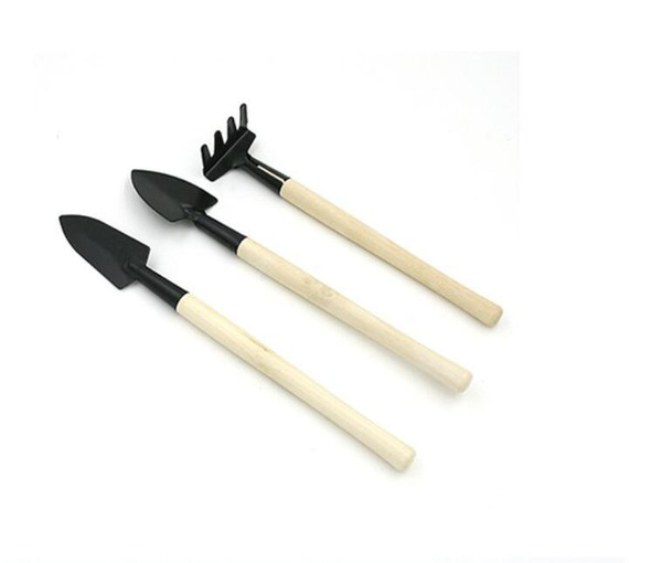 Gardening tools three-piece mini garden tools multi-function shovel hoe household plant shovel planting a small helper