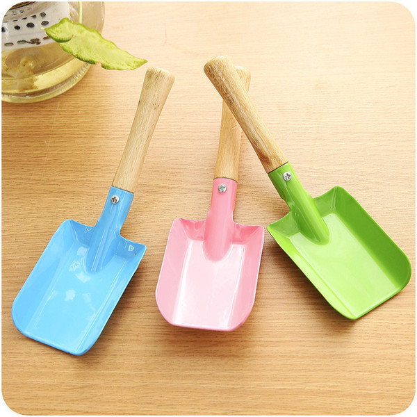 Multifunctional Gardening Spade Mini Iron Shovel Plants Pot Bonsai Planting Tool Gardening Tool 3 Colors