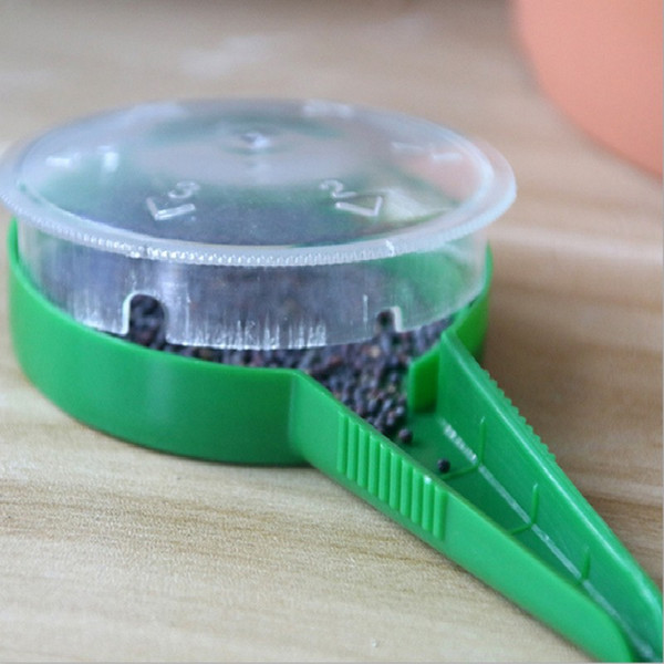 Plastic Garden Seeder Plants Seed Dispenser Sower Planter Seed Dial with 5 Different Settings For Planting Garden Tools