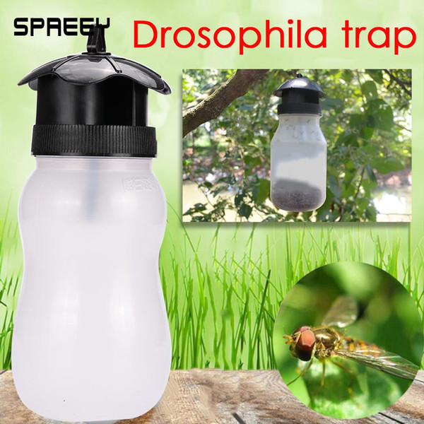 Portable Killer Insect Fruit Trap Fly Catcher White Plastic Outdoor Flies Garden Insect Portable Fruit Fly Trap