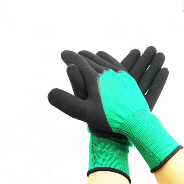 Gardening Working Gloves Waterproof Stab Tie Wear Non Slip Protective Unisex Gloves Garden Flower Rubber Gloves