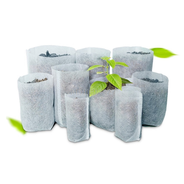 100pcs Nursery Pots Seedling-Raising Bags fabrics Garden Nursery bags Supplies #H0VH# Drop shipping