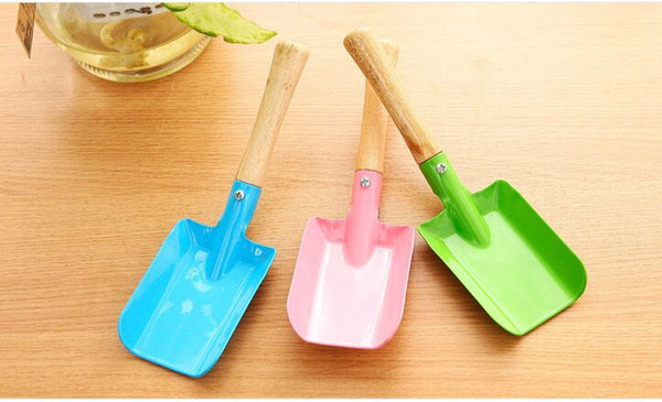 Mini Gardening Shovel Colorful Metal Small Shovel Garden Spade Hardware Tools Digging Garden Tools Kids Spade Tool