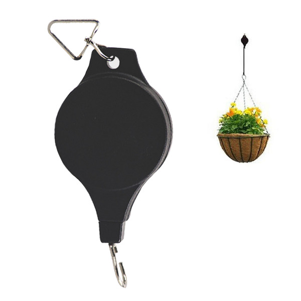 Creative Adjustable Telescopic Plant Hanger Holders Plant Pulley Holder Hooks for Hanging basket Indoor outdoor Decoration