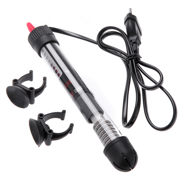 Fashion Hot 25W Submersible Heater Heating Rod for Aquarium Glass Fish Tank Temperature Adjustment 220-240V Aquariums Accessories