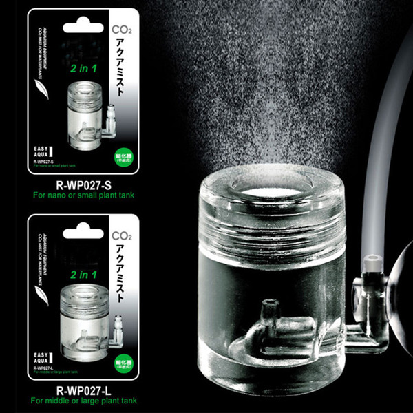 2 in 1 Acrylic CO2 Diffuser + Bubble Counter for Aquarium Aquatic Moss Plant