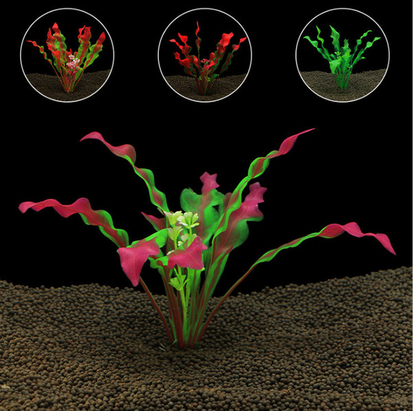 New Artificial Plastic aquarium Plants Narcissus Water Grass for aquarium Fish Tank Aquarium Decoration akvaryum accessories