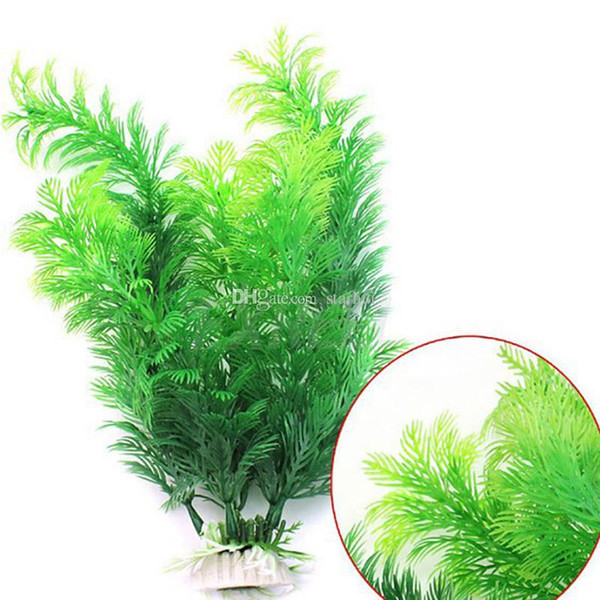 Simulation Water Grass Artificial Plants Plastic Artificial grass decoration water fish tank Ornament Decoration Aquarium Fish Tank WX9-1260