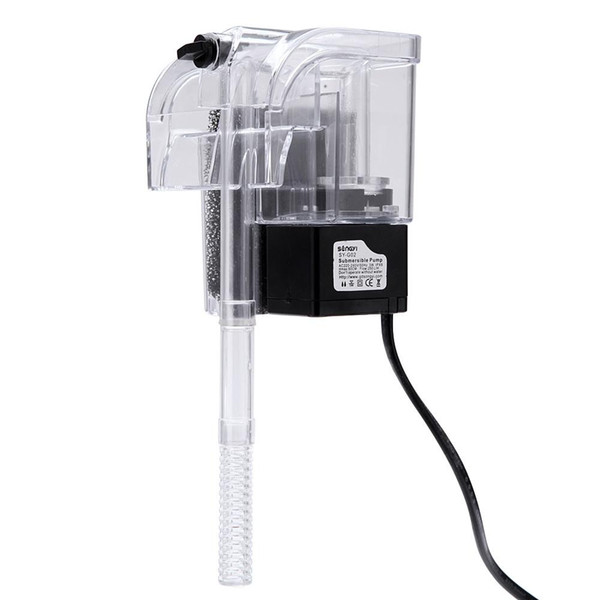 Fashion Hot External Oxygen Pump Waterfall Filter for Fish Turtle Tank Aquarium 220-240V Aquariums Accessories