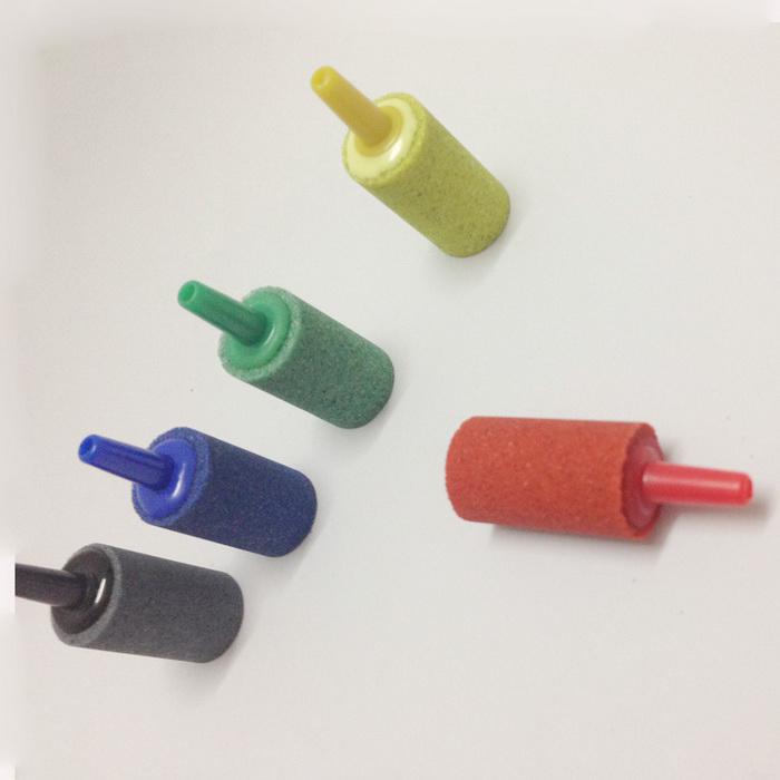 Factory Price 100Pcs/Lot Colorful Air Stone,Connect Air Tube,Accessory of Aquarium Air Pump,Randomly Delivery Free Shipping