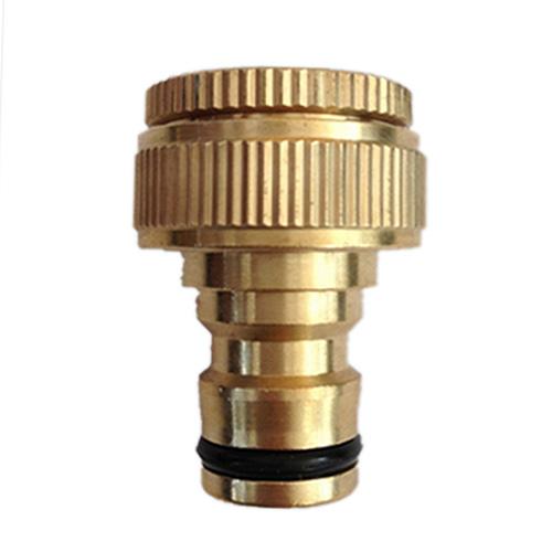 New Pure Brass Faucets Standard Connector Washing Machine Gun Quick Connect Fitting Pipe Connections 1/2 