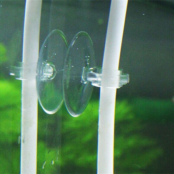 Aquarium Suction Cup Holder Sucker for Fish Tank Pump Airline Tube 4/ 5mm Practical 100Pcs/lot