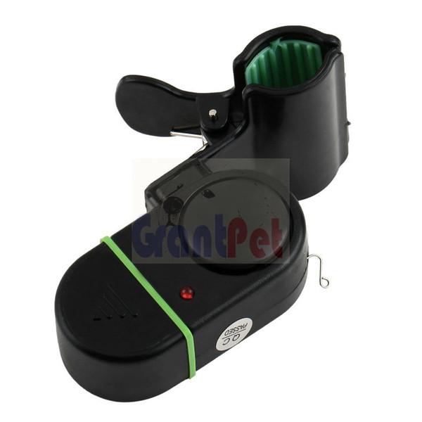 High quality Electronic LED Light Fish Bite Sound Alarm Bell Clip On Fishing Rod / fishing pole Electronic alarm 00008