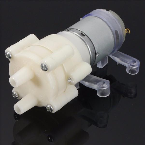 DC6-12V R385 Aquarium Fish Tank Round Water Air DC Diaphragm Pump