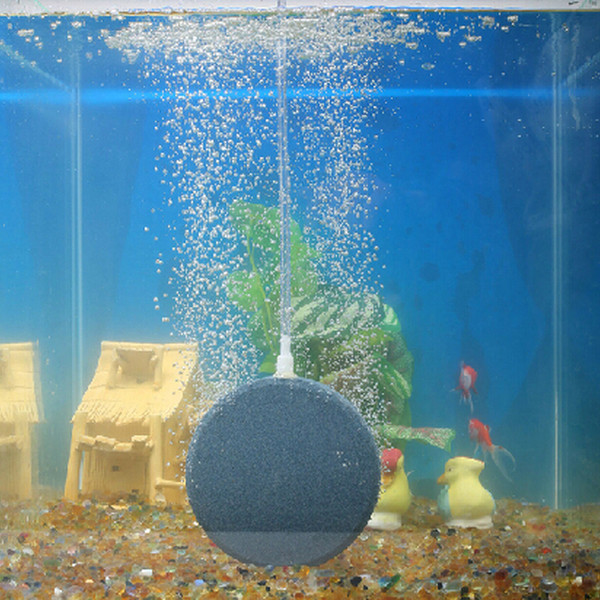 Mini Aquariums Accessories Air Pump Bubble Stone Aerator for Aquarium Fish Tank Pump Hydroponic Oxygen Plate 4/8/12/15cm