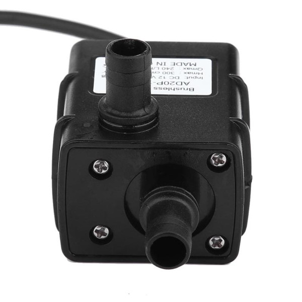 Waterproof Mini Water Pump Power Micro Brushless DC Water Pump Submersible Fountain Aquarium Circulating 12 v 5 w 240l / h