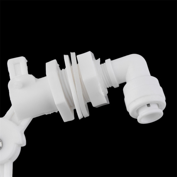 Float Ball Valve Shut off Automatic Fill Feed Aquarium Fish Tank RO Water