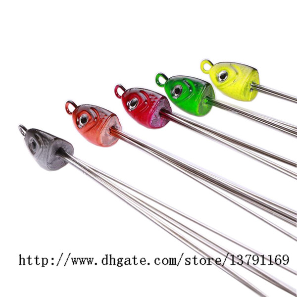 Fishing Alabama Umbrella Rig Multicolor Jig Head Sea Fishing Bait Lure Bait with 5 Wires Swivels