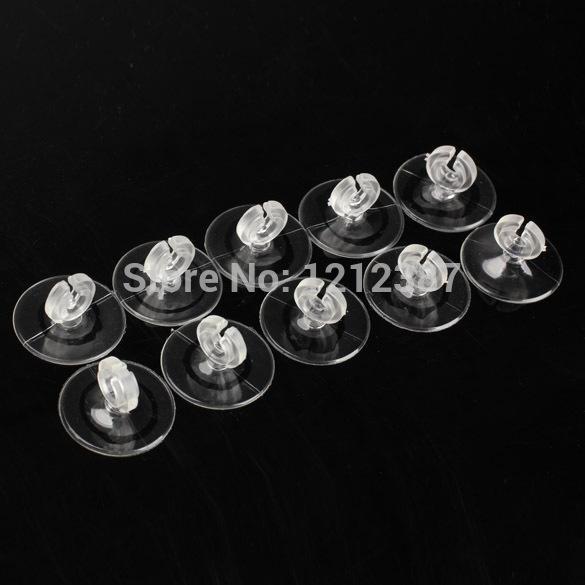 Be Used For Any Glass Surface 10XAquarium Sucker Suction Cup for 4/6mm Air Line Pipe Tube Wire Holder ES88 HB88