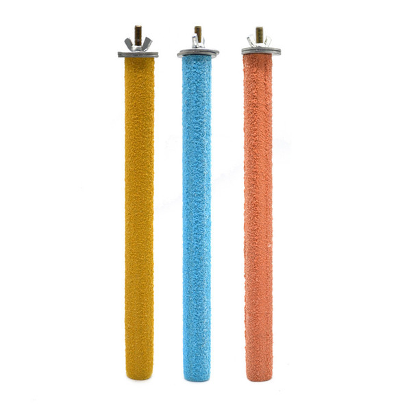 Colour Gripper Rod Parrot Gripper Rod Parrot Grinding Mouth Bar Stand Bar Matting Stand Bar Parrot Toys Bird Articles