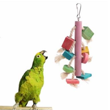 Pets Bird Bite To Climb Chew Swing Cage Toys Parrot